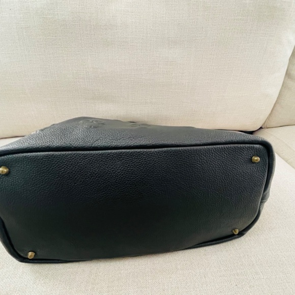 IO Pelle Italia Large Skull Leather Tote Bag - NWT - Picture 4 of 5